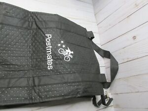 Postmates Official Insulated Delivery Bag Black With Zipper