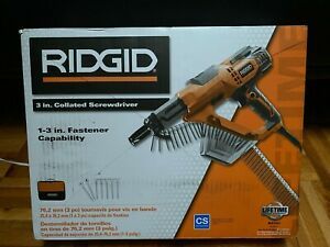 RIDGID R6791 1-3 in. Drywall and Deck Collated Screwdriver