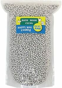 HAPPY MAG [Large capacity 2400g] Magnesium grain pellets High purity 99.95% Lau