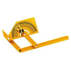 Portable Protractor Angle Finder Measuring Tool 0 to 180 Degree Woodworking