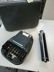 STENOGRAPH COURT REPORTER SHORT HAND MACHINE &amp; SAMSONITE HSC &amp; STAND