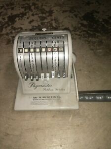 N Paymaster Corp Series 8000 Check Writer