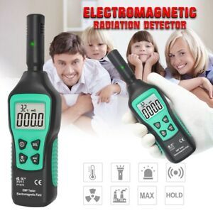 Digital Electromagnetic Radiation Detector LCD home EMF Meter Dosimeter Tester