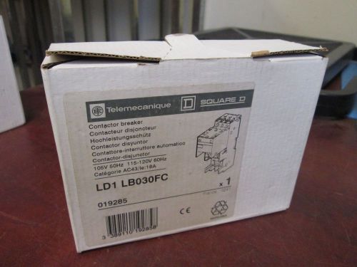 Square d/telemecanique contactor breaker ld1 lb030fc 115-120v new surplus for sale