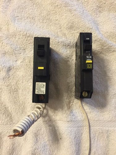 Qty-2 Square D Gfi Breakers