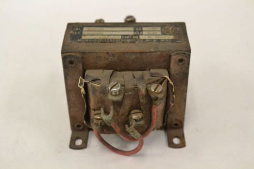 MILWAUKEE C1-12225 VOLTAGE 100VA 240/480V-AC 120/240V-AC TRANSFORMER B318027