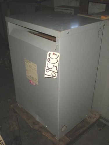 75 kva culter hammer transformer  240 volt to 208 volt (22569) for sale