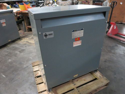 Square D 75 kVA 480 to 208Y / 120 75T3HB Transformer 34349-17232-007 75KVA 208 Y