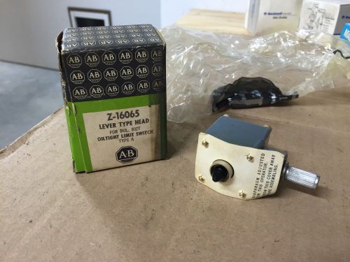 NEW Allen Bradley Z-16065 Lever Type Head for BUL. 802T Oiltight Limit Switch A