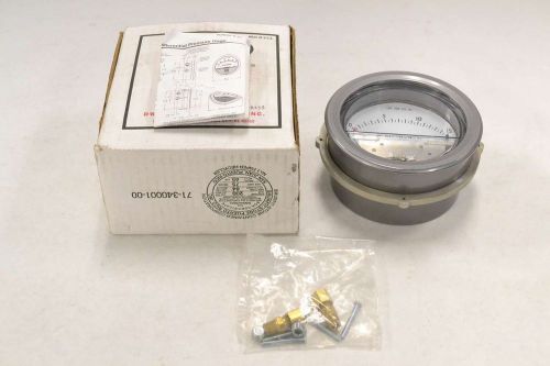 NEW DWYER 2215C PRESSURE MAGNEHELIC 0-15PSI 4 IN 1/8 IN NPT GAUGE B338656