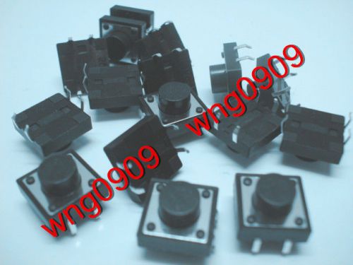 100pcs Tact Switch Momentary 12x 12x H 5mm NEW (TS-1112-5H free ship + track no.