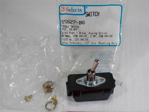 NEW SELECTA SWITCH TOGGLE SS627-BG