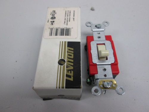 NEW LEVITON 1224-2I 4-WAY TOGGLE SWITCH 120-277V-AC 20A AMP D270886