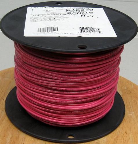 #12 awg thhn/thwn solid copper wire (red) residential wire/ commercial wire for sale