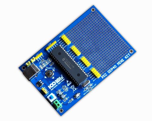 Logifind pic development board for dip40 pics ,pic18f4550 usb demo board 4550 for sale