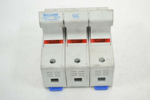 FERRAZ SHAWMUT US3J3I ULTRASAFE 30A AMP 3P 600V-AC/DC FUSE HOLDER B340577