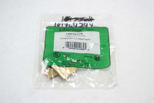 NEW LITTELFUSE LRU2621R 200/100A AMP 600/250V-AC FUSE REDUCER B353228