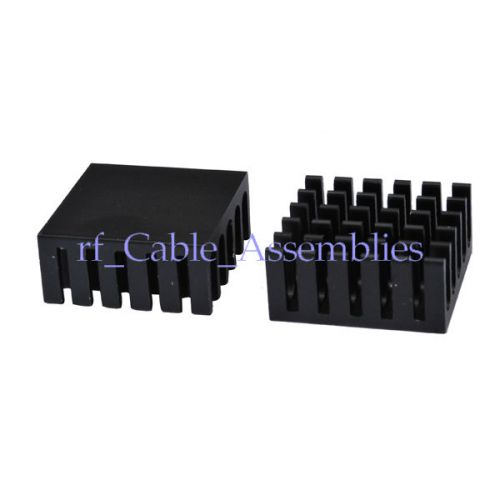 10pcs DIY 22x22x10mm High Quality Aluminum Black Heat Sink For Chip? Module