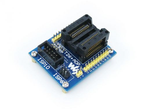 T26+ adp attiny26 attiny261 avr soic20 (300 mil) isp programming adapter socket for sale