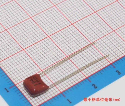 1000pcs CBB 100nF (104) ±5% 100V 5mm Through Hole Polypropylene Film Capacitor