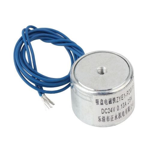 DC 24V 5.5 LB 2.5kg Electric Lifting Magnet Electromagnet Solenoid Holding M2