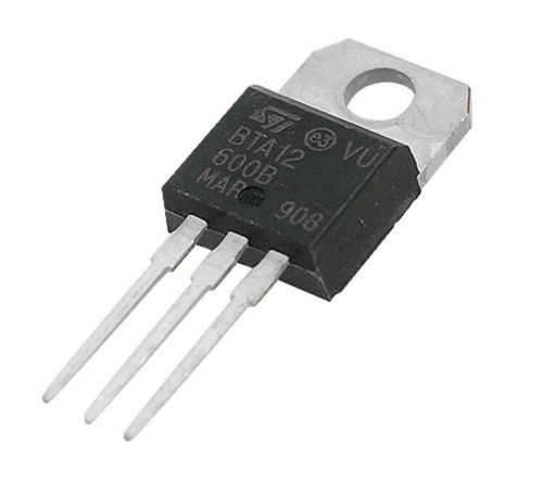 5 Pcs Bi-direction Triode Thyristors Triacs BTA12-600B