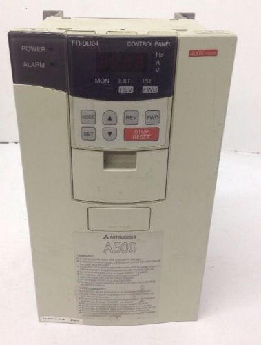 MITSUBISHI A500 DRIVE INVERTER 3HP 3 HP 6A 6.7A FR-A540-2.2K-NA FRA5402.2KNA