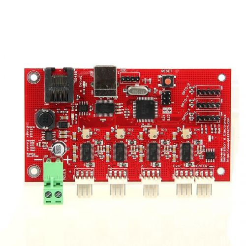 RepRap Generation 6 Electronics board Texas Instruments DRV8811 chip Pololu