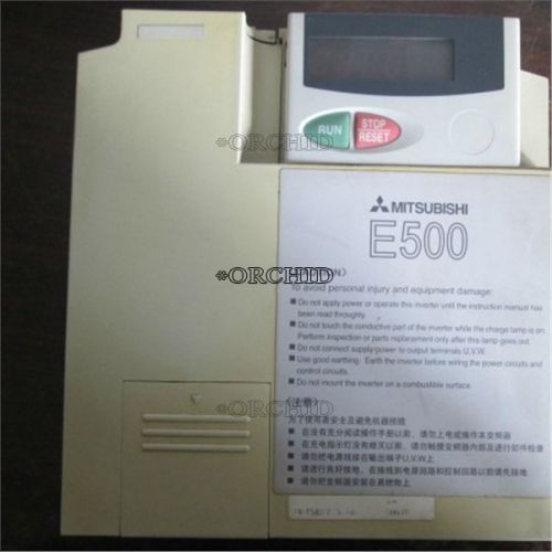 USED TESTED 3.7KW 380V 1PC FRE5403.7KCHT INVERTER MITSUBISHI FR-E540-3.7K-CHT