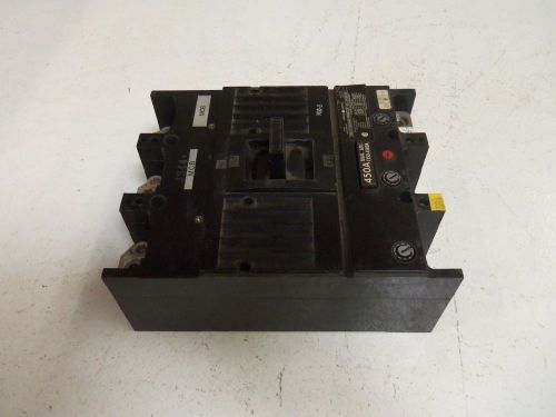 GENERAL ELECTRIC TJK636F000 CIRCUIT BREAKER 450 AMP *USED*