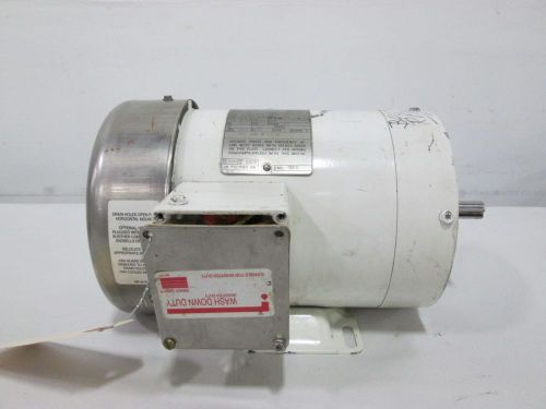 Ge 5ks46pn2515a e312 washdown ac 1-1/2hp 230/460v-ac 3450rpm 56c motor d301773 for sale