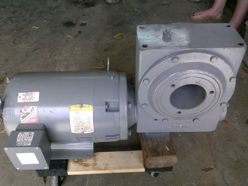 Baldor 7.5 hp ac motor with a Hub City gearbox 60-1 gear drive