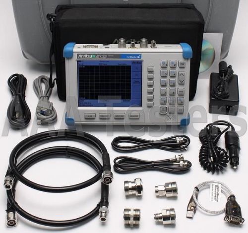 Anritsu CellMaster MT8212B Cable Antenna &amp; Base Station Analyzer MT8212