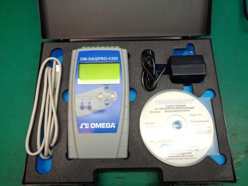 OMEGA OM-DAQPRO 5300 TEMPERATURE DATA LOGGER.*EXCELLENT COND*