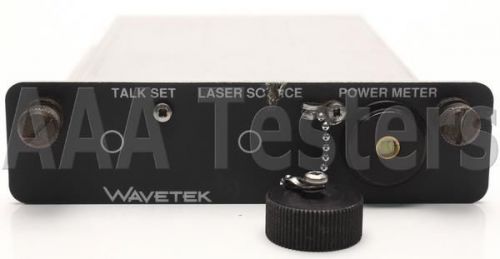 Wavetek Acterna JDSU 50600 PM SM MM Fiber Power Meter Module 4 MTS 5100