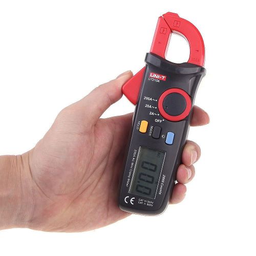 Uni-t ut210a digital clamp meter multimeter tester ac current 200a auto range for sale