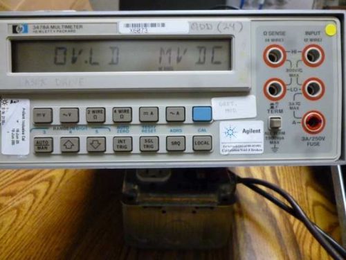 HP/Agilent 3478A Multimeter, L804