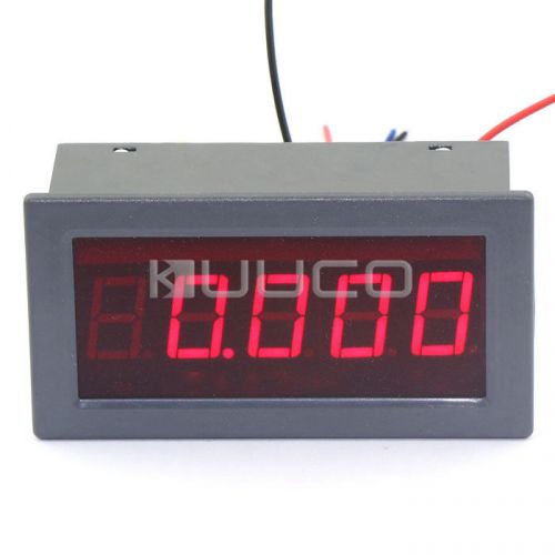5 digits 0-19.999v digital voltage measurment panel volt meter red led voltmeter for sale