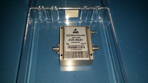 MINI-CIRCUITS AMPLIFIER ZVE-8GX+ 2000-8000MHz WIDEBAND !!!!GREAT SAVINGS!!!!