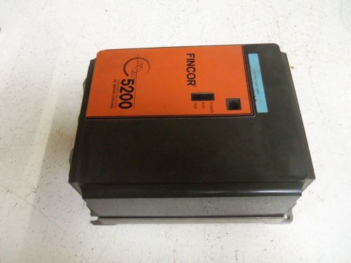 FINCOR 5202P0 AC MOTOR CONTROL *USED*