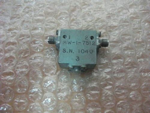 Microwave Isolator MW-1-7512