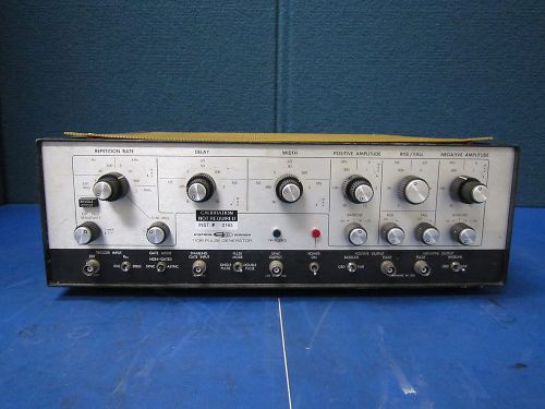 Systron Donner 50MHz Pulse Generator Model 110B