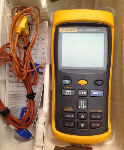 Fluke 54 II Digital Thermometer - USED