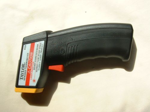 Taylor 9520 commercial infrared thermometer w/ laser sight non-contact for sale