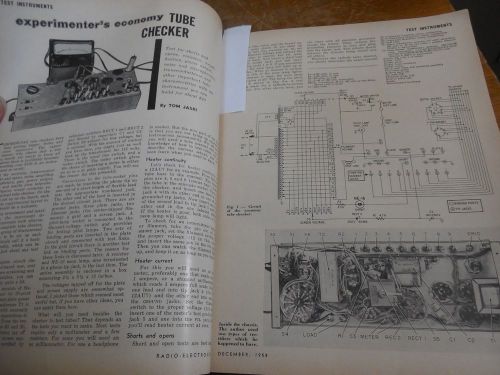 Build an &#039;Experimenter&#039;s Economy TUBE CHECKER&#039; ......looks quite simple, really