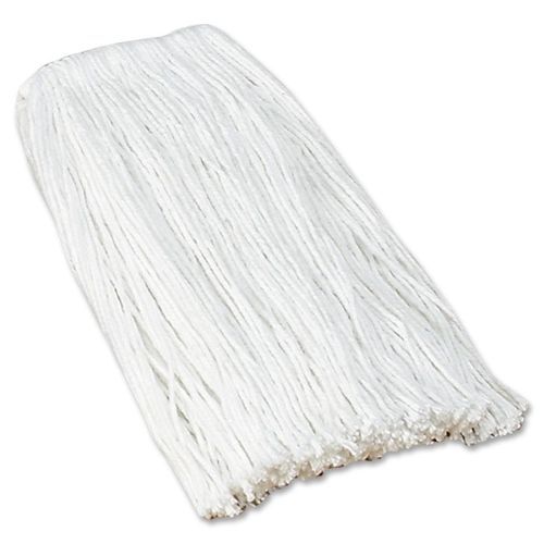 Lot of 4 genuine joe rayon mop head refill - rayon - #24oz for sale