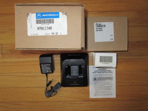 New! Motorola NTN1174A charger and power supply XTS MTS HT GP