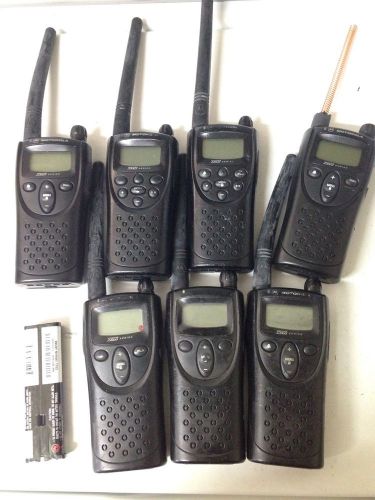 1 LOT OF 7 MOTOROLA MURS RADIOS **PARTS LOT** VX1100 VX2600 RADIO