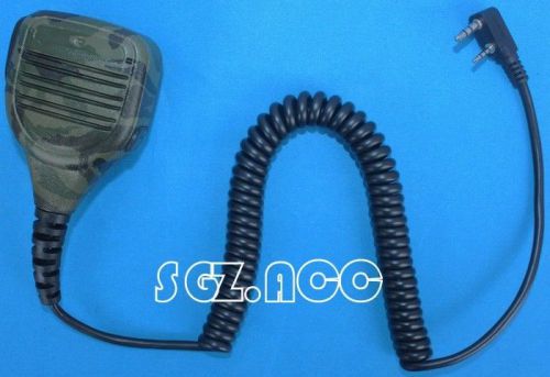 Camouflage Handheld Speaker Mic 2 PIN for KENWOOD KG-669E KG-3000 -US STOCK