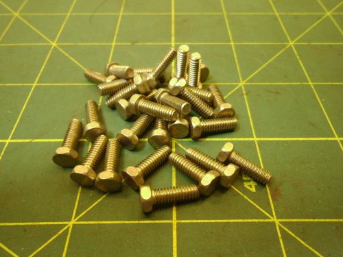 HEX HEAD CAP SCREW 8-32 X 1/2 QTY 100 STAINLESS STEEL # 52972